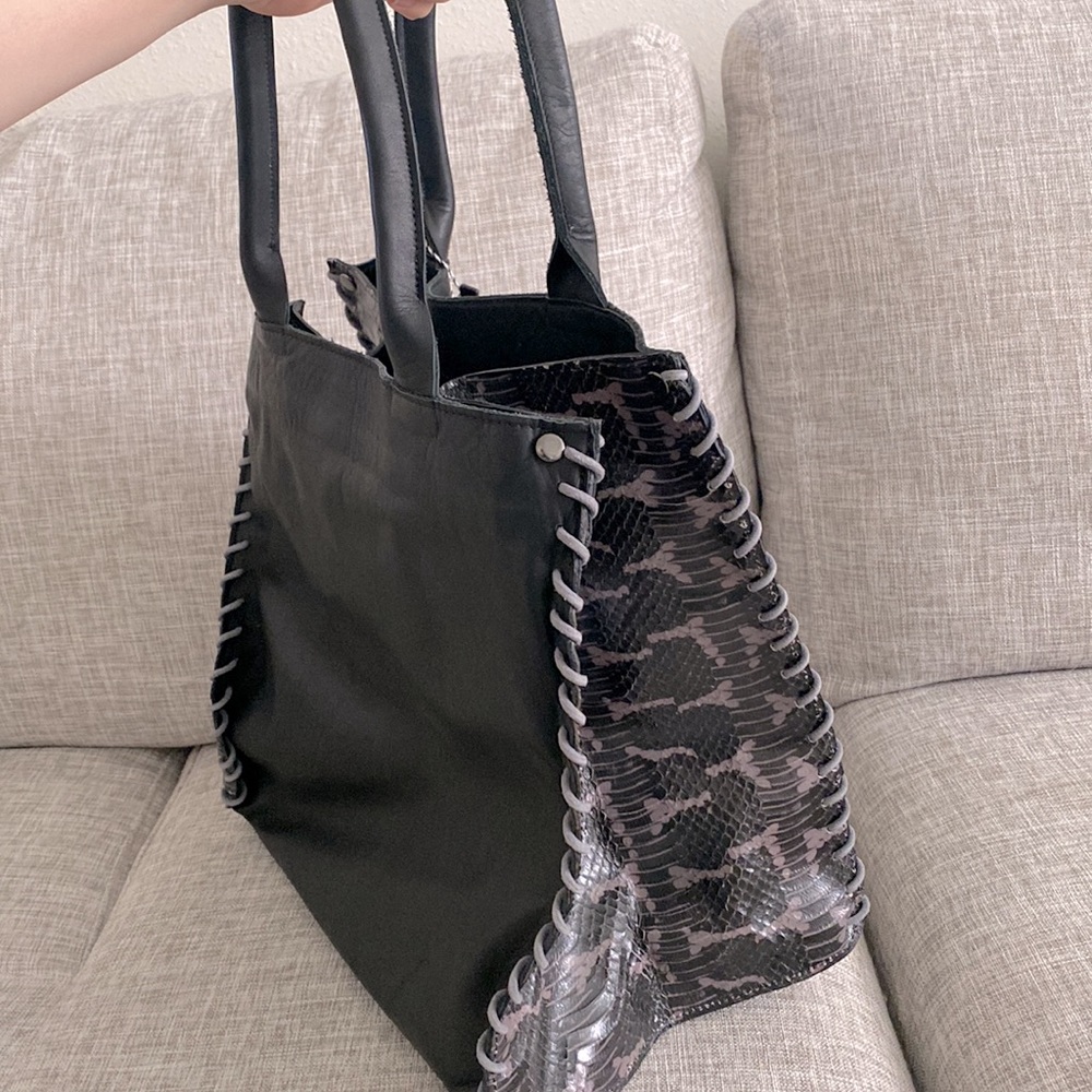 Let & Her leather bag NWT
